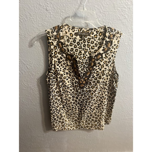 Tommy Bahama Tops - Tommy Bahama Animal Print   Shirt Sleeveless Women Size‎ Small